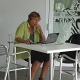 Computerarbeit in derSüdsee ist recht mühsam<br />					