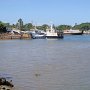 wir nähern uns Suva, der Hauptstadt von Fiji<br />					