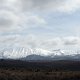die Gipfel der Schneeberge sind leider durch Wolken verdeckt<br />					