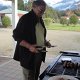 am Abend gibt es auf dem Campinplatz von 'Franz Josef-Glacier' Fleisch und Kartoffeln vom Grill