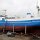 Trockendock in der kleinen Werft